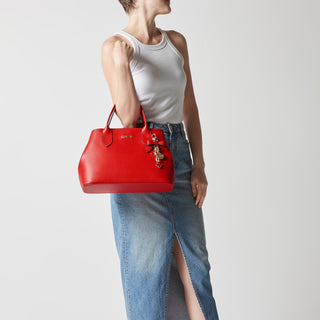 Bolsa de Mano WESTIES Hbramoswe  Sintetico Color Rojo
