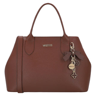 Bolsa de Mano WESTIES Hbramoswe  Sintetico Color Cafe