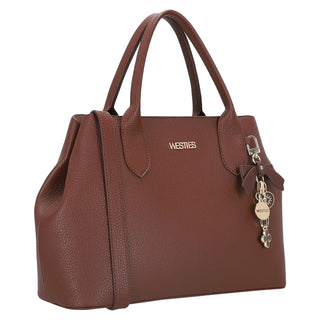 Bolsa de Mano WESTIES Hbramoswe  Sintetico Color Cafe