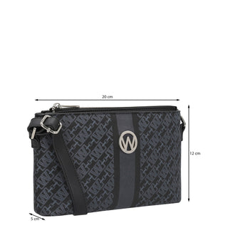 Bolsa Crossbody WESTIES Hblupy5we  Sintetico mo Color Negro