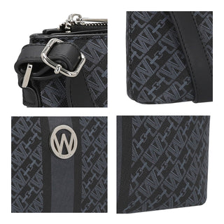 Bolsa Crossbody WESTIES Hblupy5we  Sintetico mo Color Negro