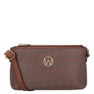 Bolsa Crossbody WESTIES Hblupy5we  Sintetico mo Color Cafe