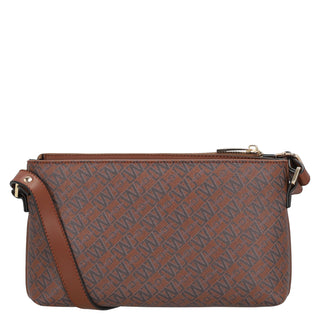 Bolsa Crossbody WESTIES Hblupy5we  Sintetico mo Color Cafe