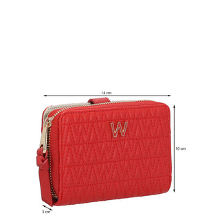 Cartera WESTIES Hbarmandine8we  Sintetico mo Color Rojo