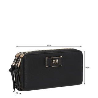 Cartera WESTIES Hbgianni28we  Sintetico Color Negro