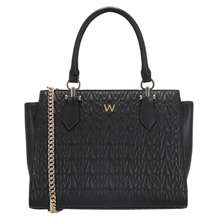 Bolsa de Mano WESTIES Hbanmona3we  Sintetico mo Color Negro