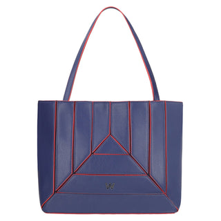 Bolsa Tote WESTIES Hbroiewe  Sintetico Color Azul