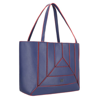 Bolsa Tote WESTIES Hbroiewe  Sintetico Color Azul