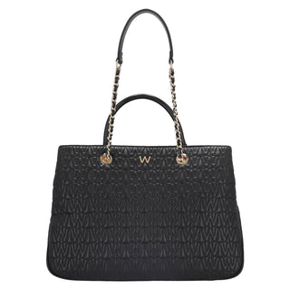 Bolsa Tote WESTIES Hbleandro2we  Sintetico mo Color Negro