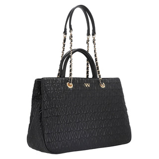 Bolsa Tote WESTIES Hbleandro2we  Sintetico mo Color Negro