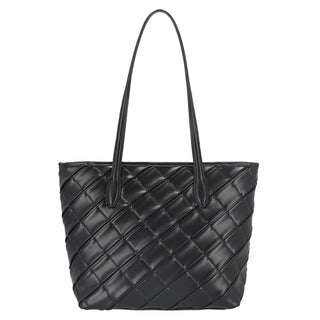 Bolsa Tote WESTIES Hbkatsukiwe  Sintetico Color Negro