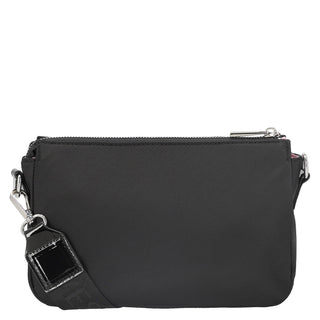 Bolsa Crossbody WESTIES Hbbarnatwe  Textil Color Negro