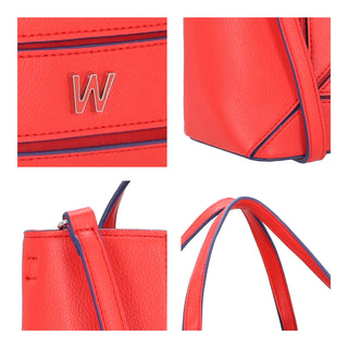 Bolsa de Mano WESTIES Hbthemawe  Sintetico Color Rojo