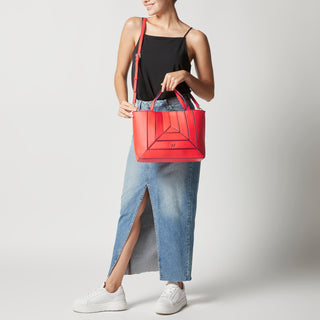 Bolsa de Mano WESTIES Hbthemawe  Sintetico Color Rojo