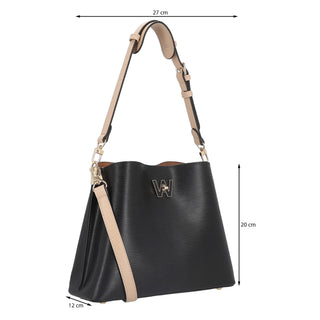 Bolsa Tote WESTIES Hbirenkewe  Sintetico Color Multicolor
