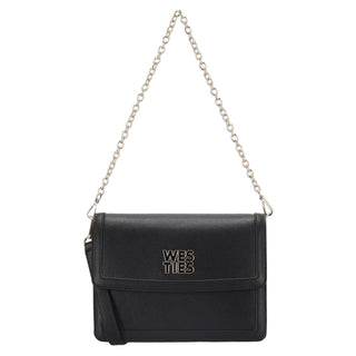 Bolsa Shoulder WESTIES Hbarepa2we  Sintetico Color Negro