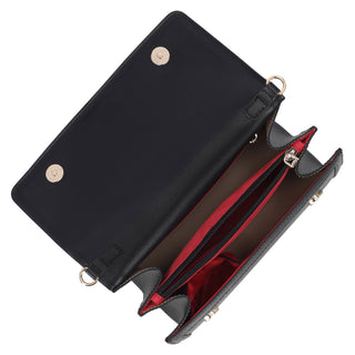 Bolsa Shoulder WESTIES Hbarepa2we  Sintetico Color Negro