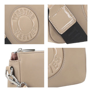 Bolsa Crossbody WESTIES Hbbarnatwe  Textil Color Cafe