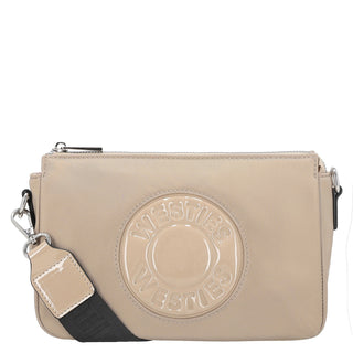 Bolsa Crossbody WESTIES Hbbarnatwe  Textil Color Cafe