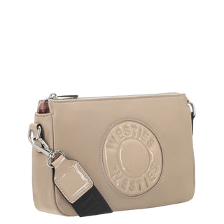 Bolsa Crossbody WESTIES Hbbarnatwe  Textil Color Cafe