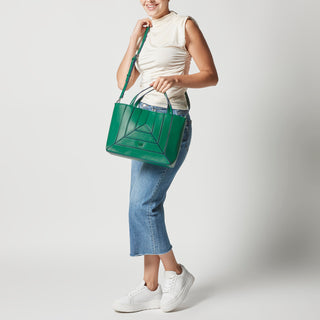 Bolsa de Mano WESTIES Hbthemawe  Sintetico Color Verde