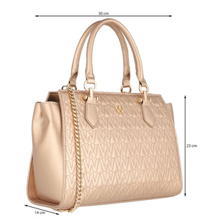 Bolsa de Mano WESTIES Hbanmona3we  Sintetico mo Color Metalico