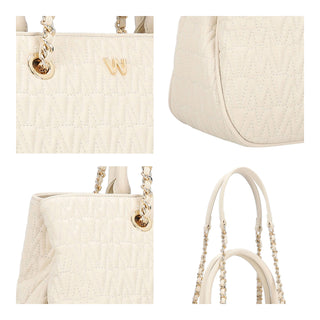 Bolsa Tote WESTIES Hbleandro2we  Sintetico mo Color Blanco