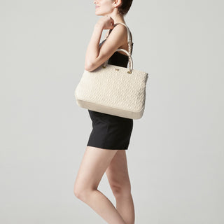 Bolsa Tote WESTIES Hbleandro2we  Sintetico mo Color Blanco