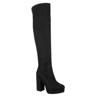 Bota con Plataforma WESTIES Wevedder2  Gamuza textil Color Negro
