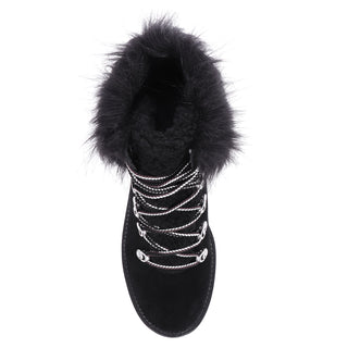 Botín NINE WEST Wnalex  Gamuza Color Negro