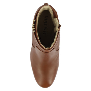 Botín con Plataforma NINE WEST Wnpeeta-n  Piel Color Cafe
