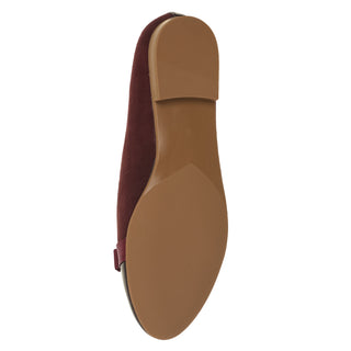 Ballerina WESTIES Westrada  Gamuza textil Color Vino