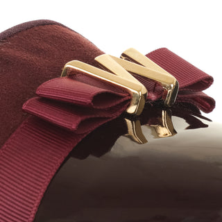 Ballerina WESTIES Westrada  Gamuza textil Color Vino