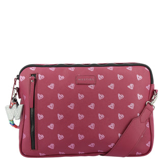 Porta Laptop WESTIES Acbasculin3we  Sintetico Color Vino