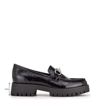 Mocasin NINE WEST Wngonehme3  Charol sintético Color Negro
