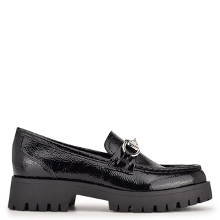 Mocasin NINE WEST Wngonehme3  Charol sintético Color Negro