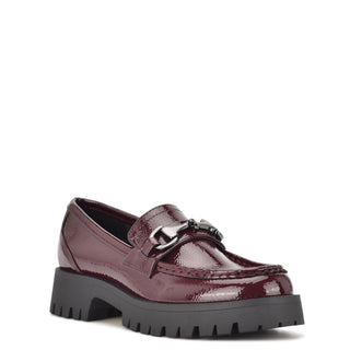 Mocasin NINE WEST Wngonehme3  Charol piel Color Vino
