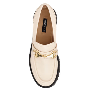 Mocasin NINE WEST Wngonehme3  Sintetico Color Blanco