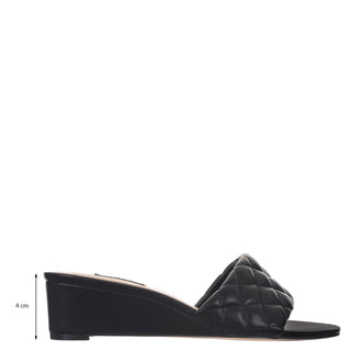 Sandalia de Tacon Corrido NINE WEST Wnlancie3  Sintetico Color Negro