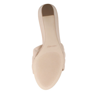Sandalia de Tacon Corrido NINE WEST Wnlancie3  Sintetico Color Rosa