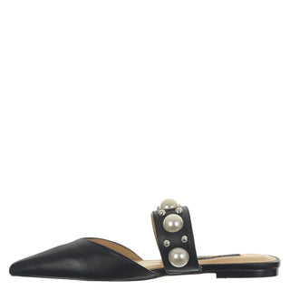 Zapato Destalonado NINE WEST Wnbaubble  Piel Color Negro