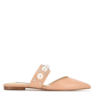 Zapato Destalonado NINE WEST Wnbaubble  Piel Color Beige