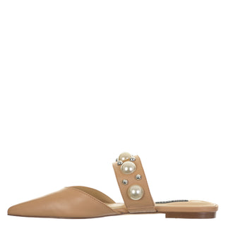 Zapato Destalonado NINE WEST Wnbaubble  Piel Color Beige