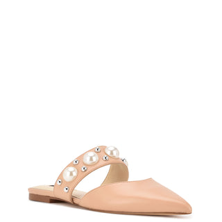 Zapato Destalonado NINE WEST Wnbaubble  Piel Color Beige