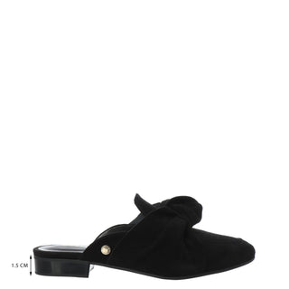 Zapato Destalonado WESTIES Wemineus  Gamuza Color Negro