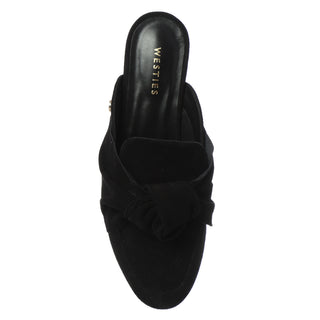 Zapato Destalonado WESTIES Wemineus  Gamuza Color Negro