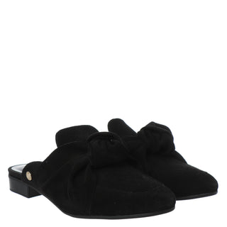 Zapato Destalonado WESTIES Wemineus  Gamuza Color Negro