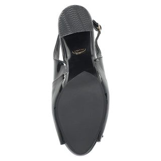 Zapatilla de Punta Abierta WESTIES Wejoseph  Charol sintético Color Negro