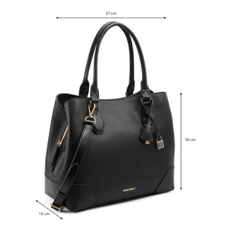 Bolsa Shoulder NINE WEST Ngv108509  Sintetico Color Negro