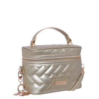Bolsa Crossbody WESTIES Hbdaenarawe  Sintetico Color Metalico